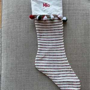 Crate and Barrel Noella stocking